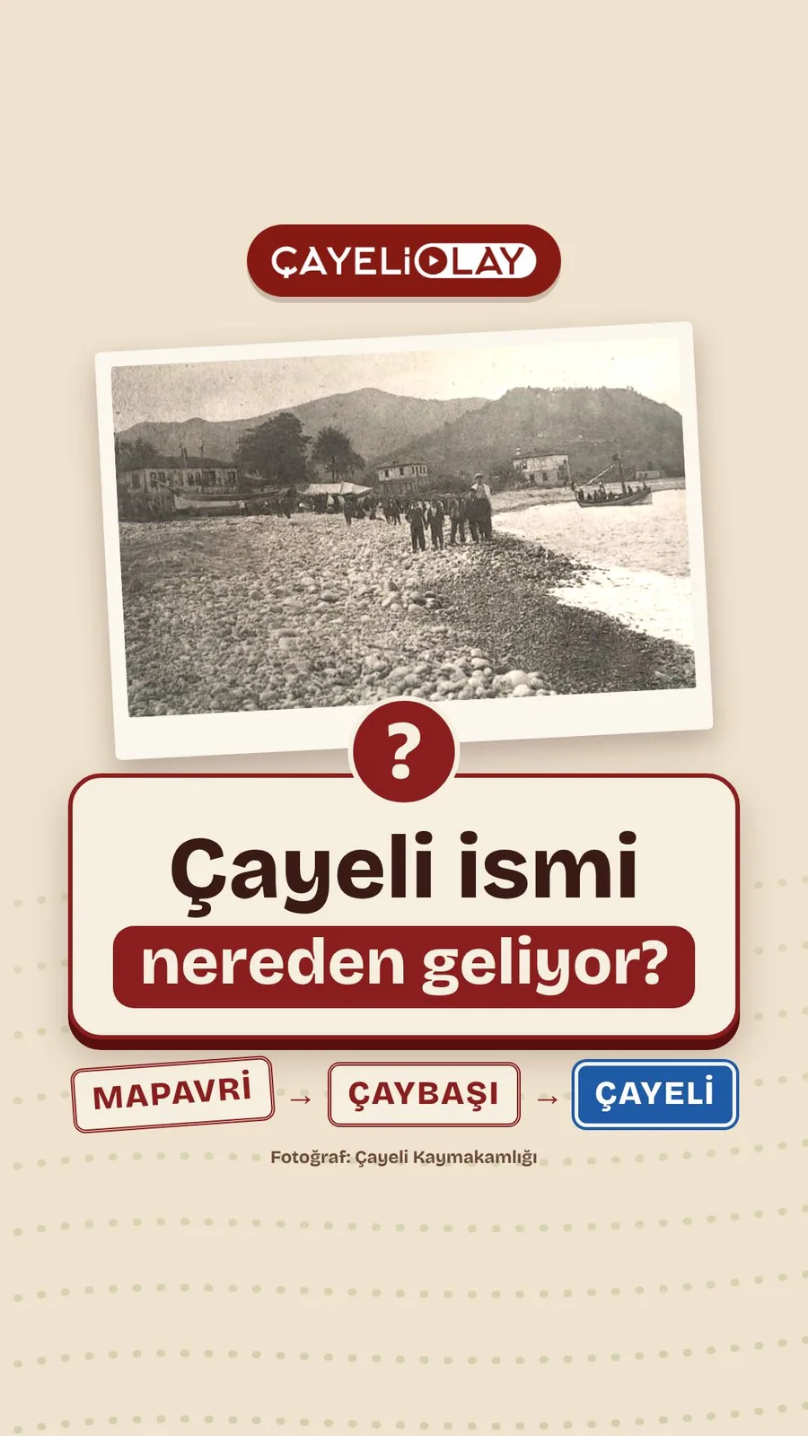 Çayeli ismi nereden geliyor, hiç düşündünüz mü? 🤔